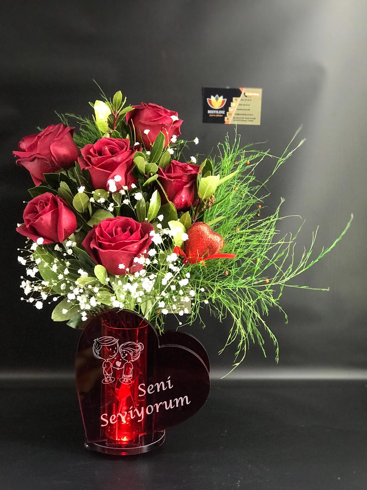 KIRMIZI GL ARANJMANI