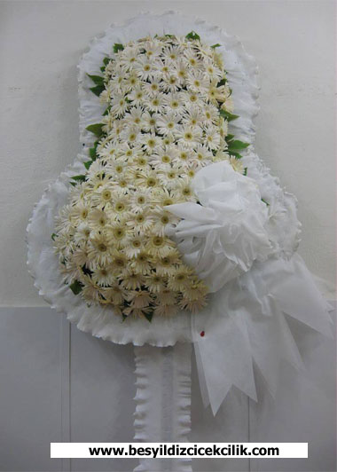 Beyaz Gerbera Sepeti